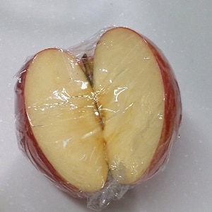 切ったりんごを２～３日冷蔵保存できるテクニック